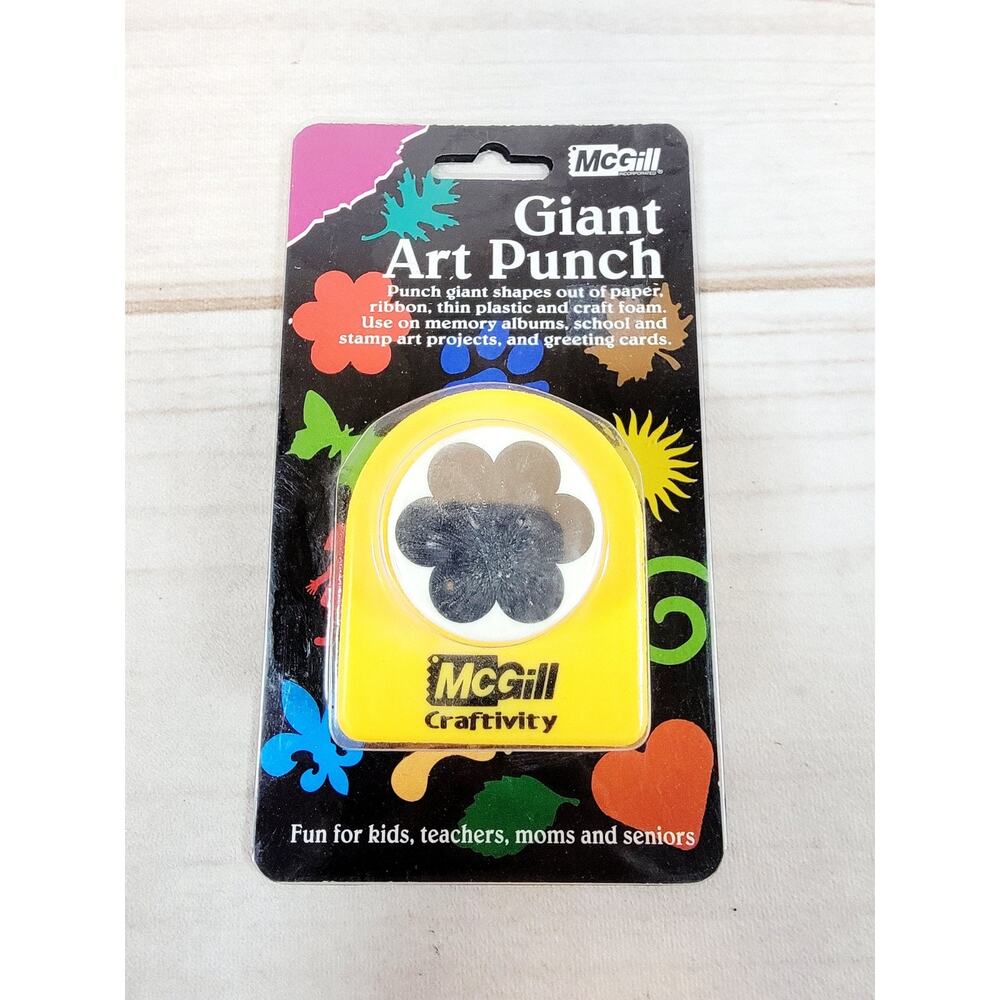 McGill Giant Flower Punch 91100 Craft Art Scrapbooking NEW